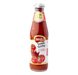 ZESTA TOMATO KETCHUP GLASS  350G - Bulkbox Wholesale