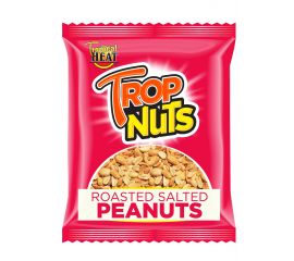 Tropnuts Roasted Salted Peanuts 12x50g - Bulkbox Wholesale