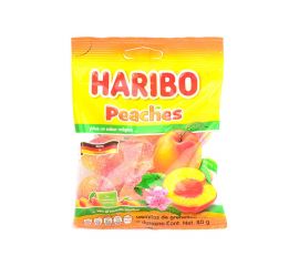 Haribo Peaches  15x80g - Bulkbox Wholesale