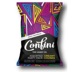 Confini Liquorice Assorted Chunks Party Pack 6x170g - Bulkbox Wholesale