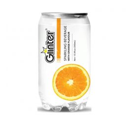 Glinter Orange Flavoured Water 6x350ml - Bulkbox Wholesale