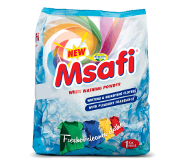 Msafi White Washing Powder  Sachet 6x1Kg - Bulkbox Wholesale