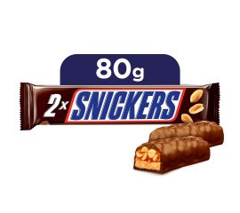 Snickers Duo Chocolate Bar 24x80g - Bulkbox Wholesale