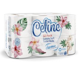 Celine Signature Collection Toilet Tissue 4x12s - Bulkbox Wholesale