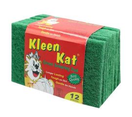 Kleen Kat Scouring Pad Value Pack 16x12Pack - Bulkbox Wholesale