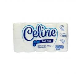 Celine Roll Poa Luxury Toilet Tissue White 4x10s - Bulkbox Wholesale