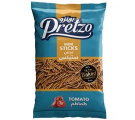 Pretzo Pretzel Sticks Tomato  18x50g - Bulkbox Wholesale