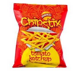 Chip Stix Potato Sticks Tomato Ketchup  48x45g - Bulkbox Wholesale