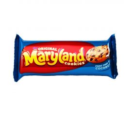 Maryland Choc Chip & Coconut Cookies  10x136g - Bulkbox Wholesale