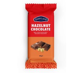 Dairyland Hazelnut Chocolate 12x80g - Bulkbox Wholesale