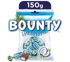 Bounty Chocolate Miniatures Bag 5x150g - Bulkbox Wholesale
