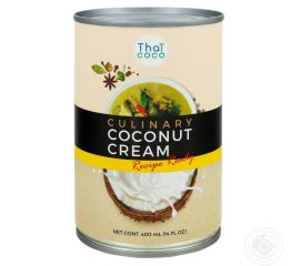 Thai Coco Coconut Cream 6x400ml - Bulkbox Wholesale