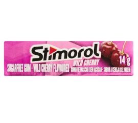 Stimorol Sugar Free Wild Cherry Chewing Gum 25x10 Pellets - Bulkbox Wholesale