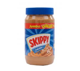 Skippy Peanut Butter Chunky 6x1Kg - Bulkbox Wholesale