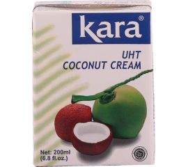 Kara Coconut UHT Cream 24% 12x200ml - Bulkbox Wholesale