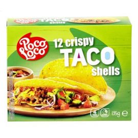 Poco Loco 12 Crispy Taco Shells 8x315g - Bulkbox Wholesale