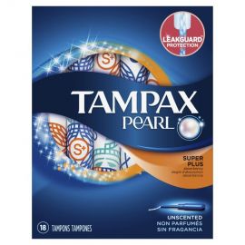 Tampax Pearl Super Plus 4x18 Tampons - Bulkbox Wholesale