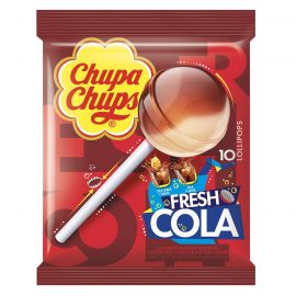 Chupa Chups Lollipops Cola Mix 10's 12x120g - Bulkbox Wholesale