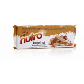 Nutro Biscuits Wafer Hazelnut 24x75g - Bulkbox Wholesale