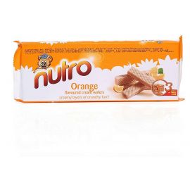 Nutro Biscuits Wafer Orange 24x75g - Bulkbox Wholesale
