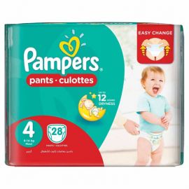Pampers Pants   Maxi Size 4 4x28 Diapers - Bulkbox Wholesale
