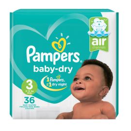 Pampers Baby Dry   Midi Unisex 4x36 Diapers - Bulkbox Wholesale