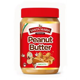 Santa Maria Peanut Butter Smooth 12x340g - Bulkbox Wholesale