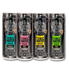 Toni Glass Sugar-Free Tonic Water Variety Pack 16x250ml - Bulkbox Wholesale