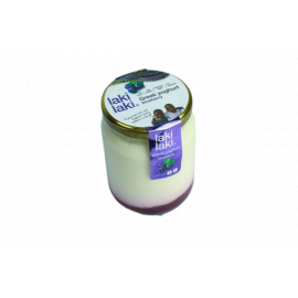 Laki Laki  Greek Yoghurt Blueberry In Glass  3x700ml - Bulkbox Wholesale
