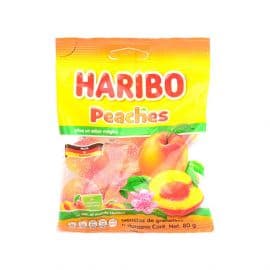 Haribo Peaches  15x80g - Bulkbox Wholesale