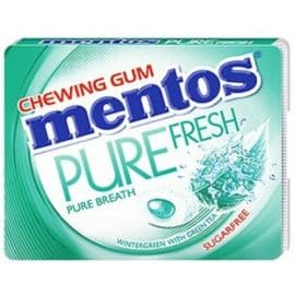 Mentos Gum Pure Fresh Wintergreen  18x14g - Bulkbox Wholesale