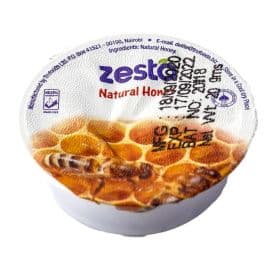 Zesta Natural Honey Tubs 100x20g - Bulkbox Wholesale