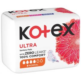Kotex Ultrathin Sanitary Pads Normal 16x8's - Bulkbox Wholesale