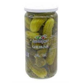 Luxeapers Gherkins in Vinegar 3x700g - Bulkbox Wholesale