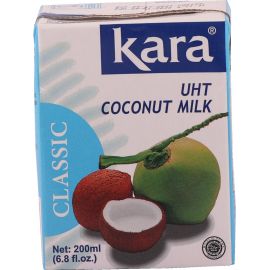 Kara Coconut Uht Milk 17%  6x400ml - Bulkbox Wholesale