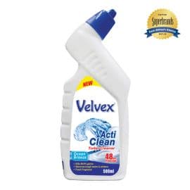 Velvex Toilet Cleaner Ocean Breeze 12x500ml - Bulkbox Wholesale