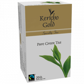 Kericho Gold Refreshing Green Tea Envelope Tea Bags 12x  25's - Bulkbox Wholesale