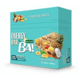 Bakalland - Ba! Energy Bar 5 Tropical Fruits 25x40g - Bulkbox Wholesale
