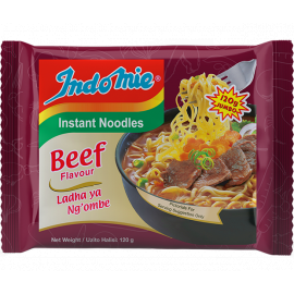 Indomie Instant Noodles Beef 20x120g - Bulkbox Wholesale