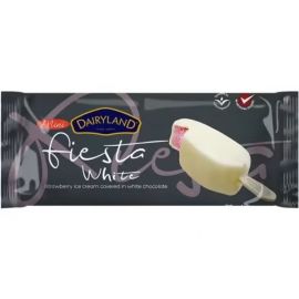 Dairyland Mini Fiesta White Ice Cream 18x70ml - Bulkbox Wholesale