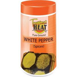 Tropical Heat White Pepper Ground  6x100g - Bulkbox Wholesale