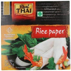 Real Thai Rice Paper 22cm  12x100g - Bulkbox Wholesale