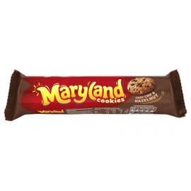 Maryland Choc Chip & Hazelnut Cookies  10x136g - Bulkbox Wholesale