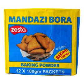 Zesta Mandazi Bora Baking Powder  72x100g - Bulkbox Wholesale