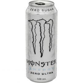 Monster Ultra White Zero Sugar Energy Drink 12x500ml - Bulkbox Wholesale