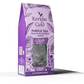 Kericho Gold Purple Tea String and Tag Pyramids 3x15's - Bulkbox Wholesale