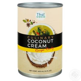 Thai Coco Coconut Cream 6x400ml - Bulkbox Wholesale