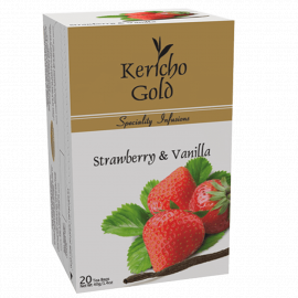 Kericho Gold Speciality Infusions Strawberry & Vanilla Envelope Tea Bags 6x  20's - Bulkbox Wholesale