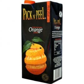 Pick N Peel Pure Fruit Juice Tetra Orange 12x1L - Bulkbox Wholesale