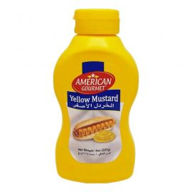 AMERICAN ARTISTAN YELLOW MUSTARD PET 227G - Bulkbox Wholesale